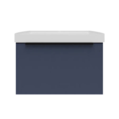 Тумба под раковину подвесная La Fenice SIMPLA FNC-01-SIM-BG-60, синяя