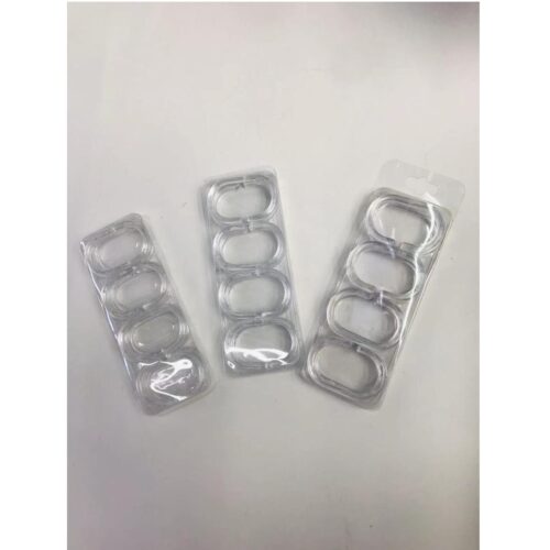 Кольца для шторы в ванную Savol S-YLK003, серый