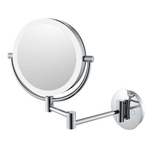 Зеркало косметическое JAVA S-M222, хром