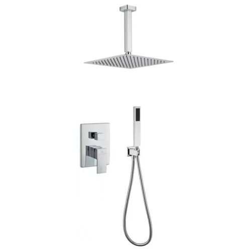 Душевая система встраиваемая (без излива) Grocenberg GB5089CR-4, хром