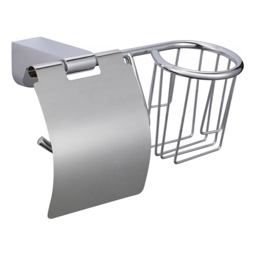 Держатель для туалетной бумаги и освежителя Savol S-L07351, хром