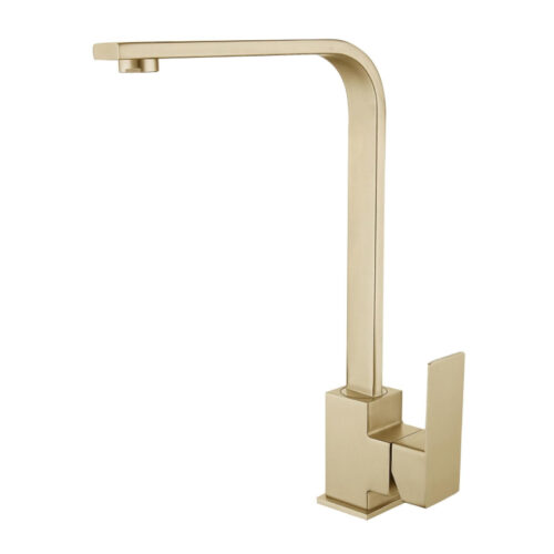 Смеситель для кухни Fmark FS8132C, матовое золото