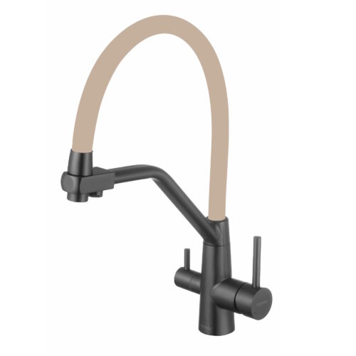 Смеситель для кухни с подключением к фильтру Fmark FS0662-Q12, графит