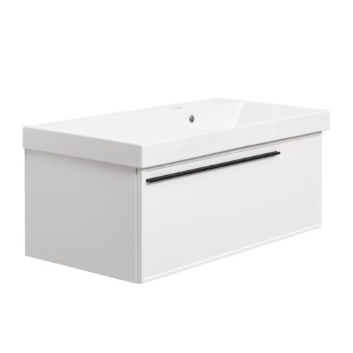 Тумба под раковину подвесная La Fenice Elba FNC-01-ELB-B-90, белая