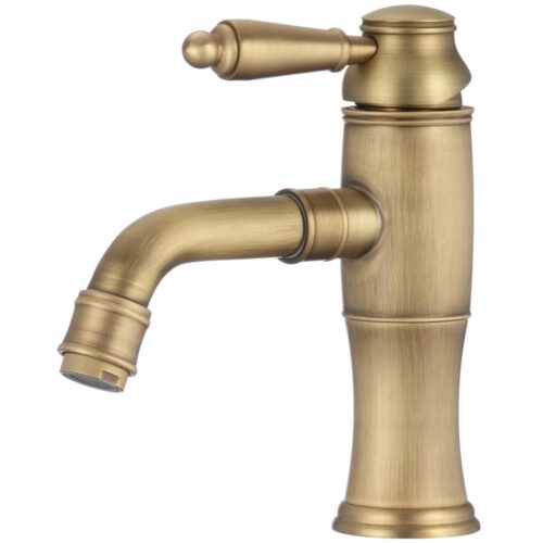 Смеситель для умывальника Savol S-006611C, бронза
