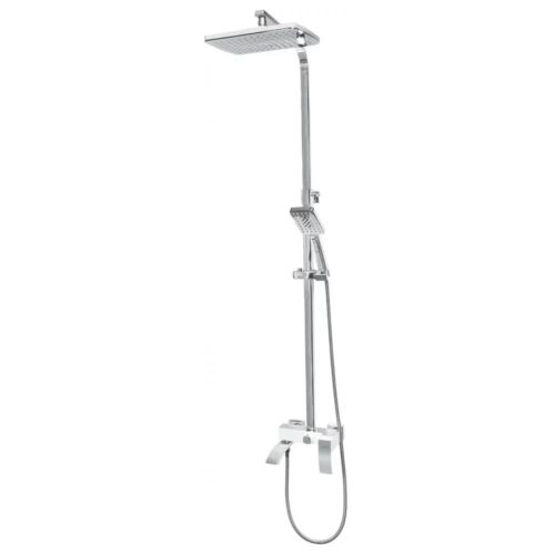 Душевая система Hansberge H5077W1, белый/хром