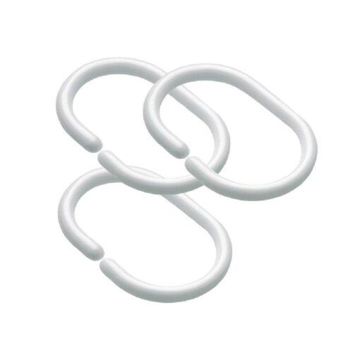 Кольца для шторы в ванную Savol S-YLK001, белый