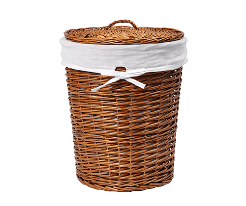 Лайне (Leine) WB-350-L Плетеная корзина для белья с крышкой