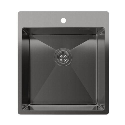Кухонная мойка Rivelato Rinox 4450 PVD, черный