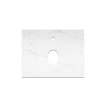 Столешница La Fenice Granite Gray Structural Terra 60 см, белая