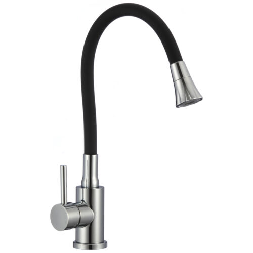 Смеситель для кухни с гибким изливом и режимом душ Fmark FS8299A-01, хром