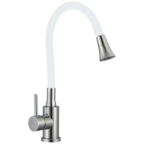 Смеситель для кухни с гибким изливом и режимом душ Fmark FS8299A-02, хром