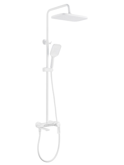Душевая система Shevanik S4826C, белый