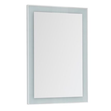 Зеркало Dreja Kvadro 60x85 см, белый