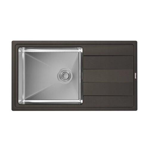Кухонная мойка Florentina КОМБИ 21.400.D0860.302, антрацит