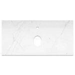 Столешница La Fenice Granite Gray Structural Terra 100 см, белая