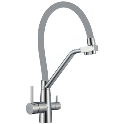 Смеситель для кухни с подключением фильтра воды Fmark FS0662-A04, хром