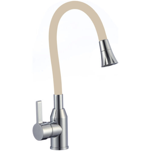 Смеситель для кухни с гибким изливом и режимом душ Fmark FS8277A-12, хром