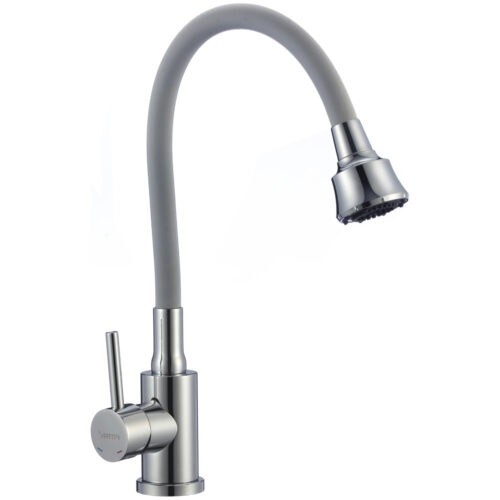 Смеситель для кухни с гибким изливом и режимом душ Fmark FS8288A-04, хром