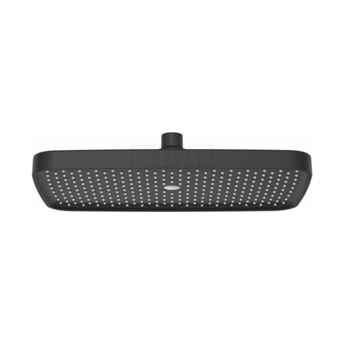 Верхний душ Rose RH15H, черный